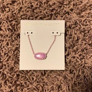 Purple Kendra Scott Elisa Necklace